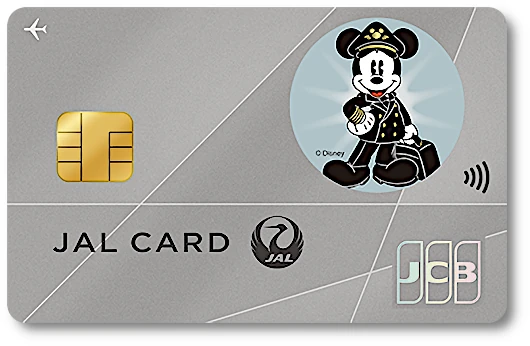 JALcardディズニーデザインの券面画像